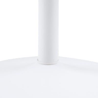 Ibiza Round Dining Table with White Top and White Base – FTG, view 7