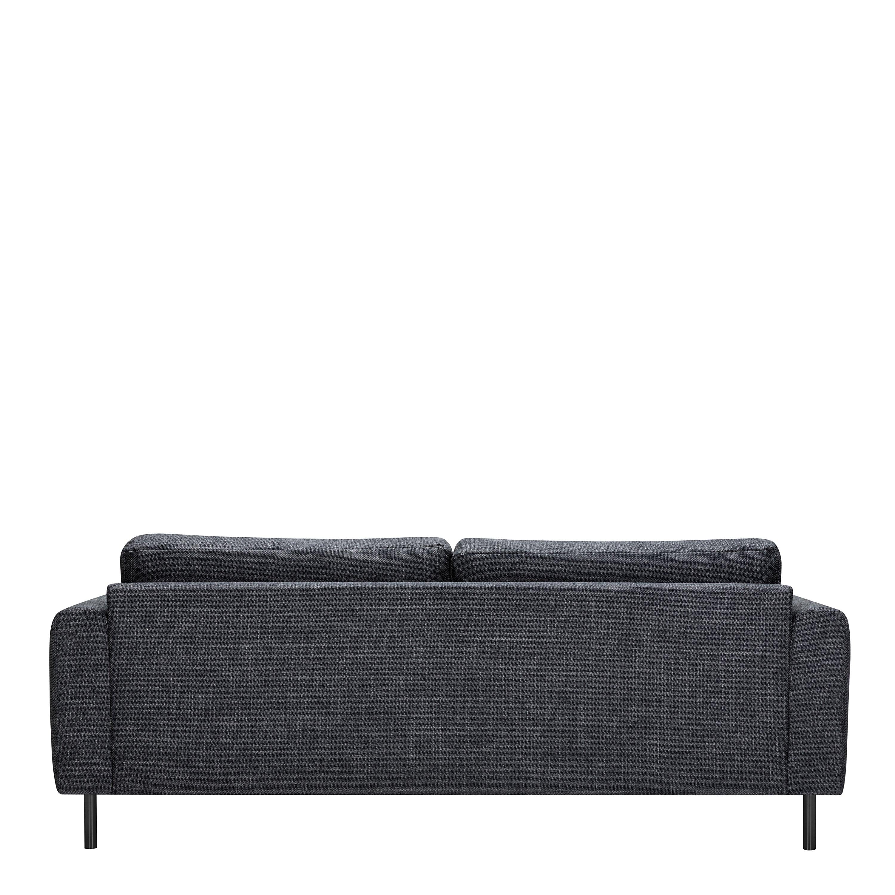 Omaha 2 + 3 Seater Sofa set in Basel Dark Grey Fabric – FTG, view 7