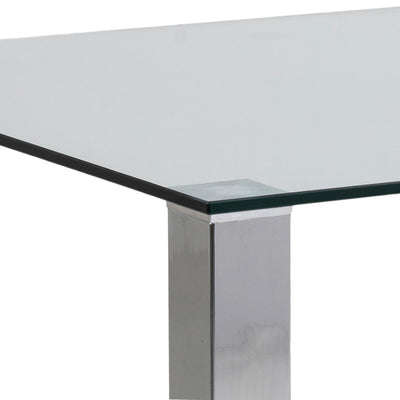 Kante Dining Table with Glass Top – FTG, view 7