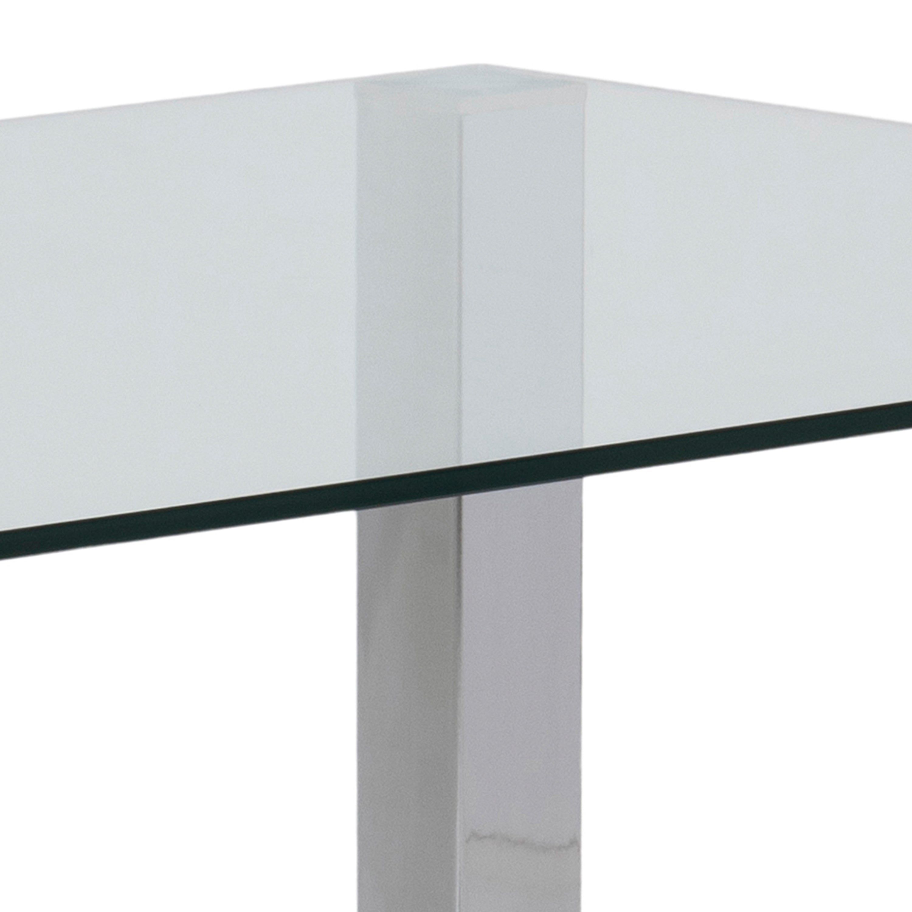 Kante Dining Table with Glass Top – FTG, view 8