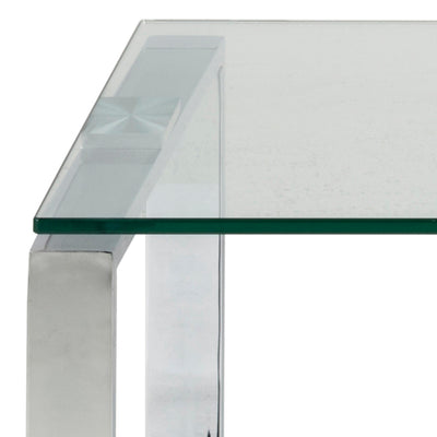 Katrine Coffee Table Set with Glass Top – FTG, view 5