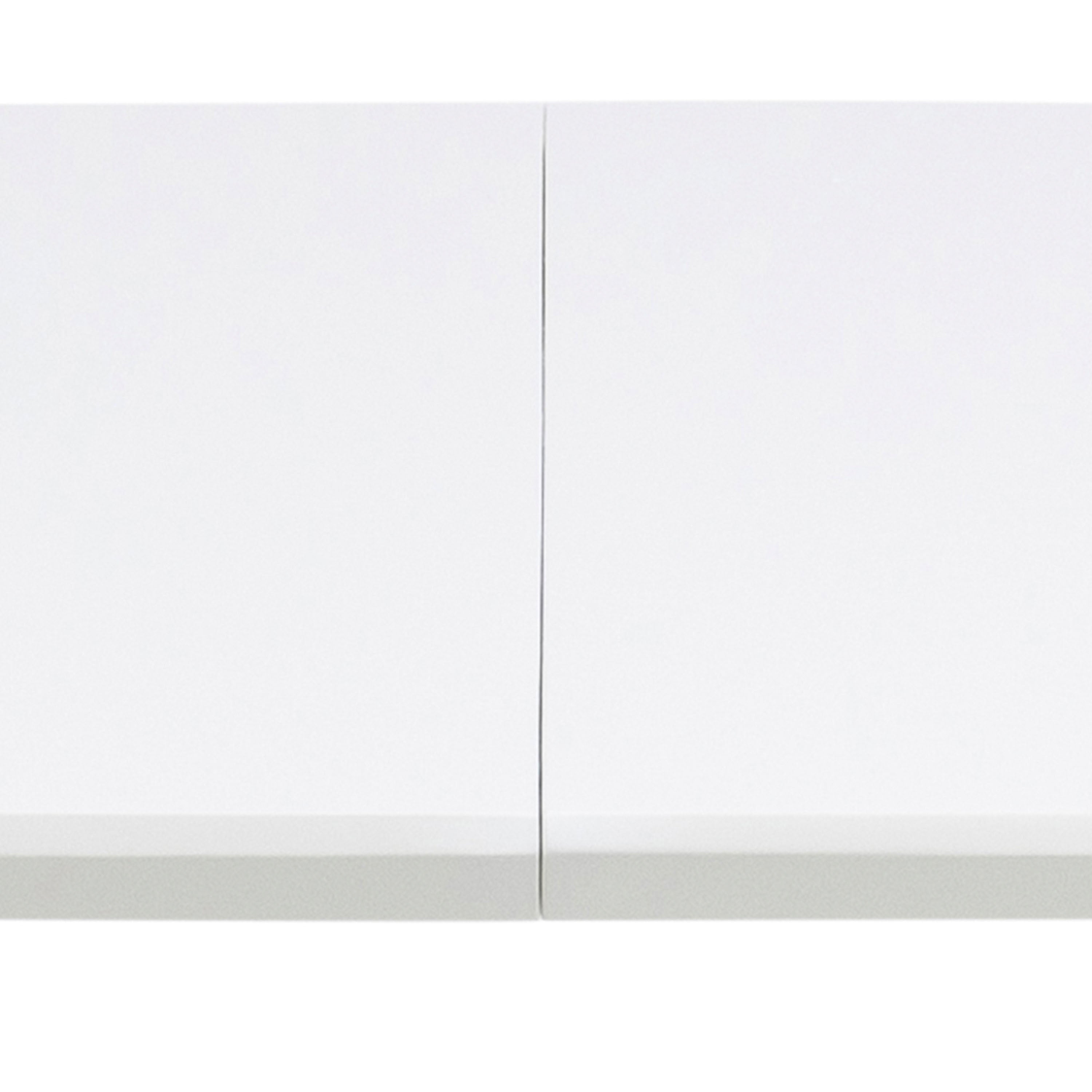 Belina Oval Dining Table in White & Oak – FTG, view 7