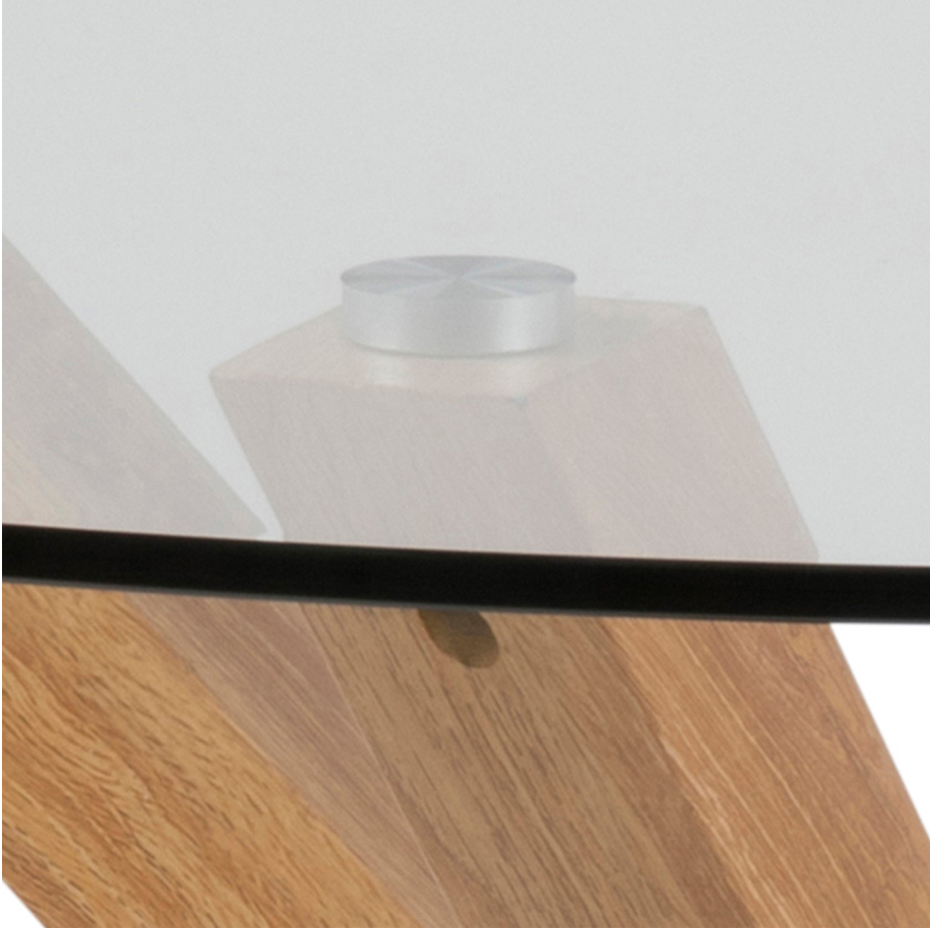 Heaven Round Dining Table with Glass Top 119x75.5cm – FTG, view 8