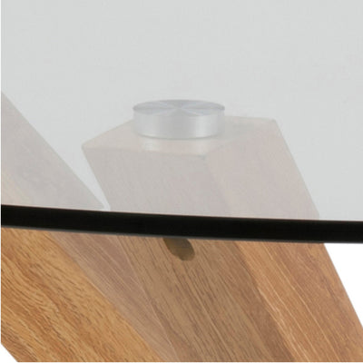 Heaven Round Dining Table with Glass Top 119x75.5cm – FTG, view 8