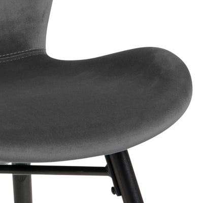 Batilda Dining Chair in Dark Grey Set of 2 – FTG, view 6