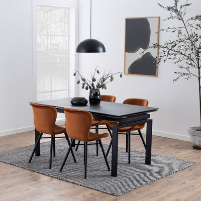 Batilda Dining Chair in Copper Set of 2 – FTG, view 4
