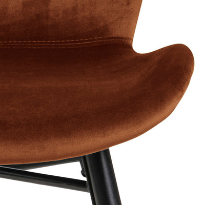 Batilda Dining Chair in Copper Set of 2 – FTG, view 8