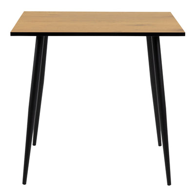 Wilma Small Dining Table in Oak & Black Legs – FTG, view 2