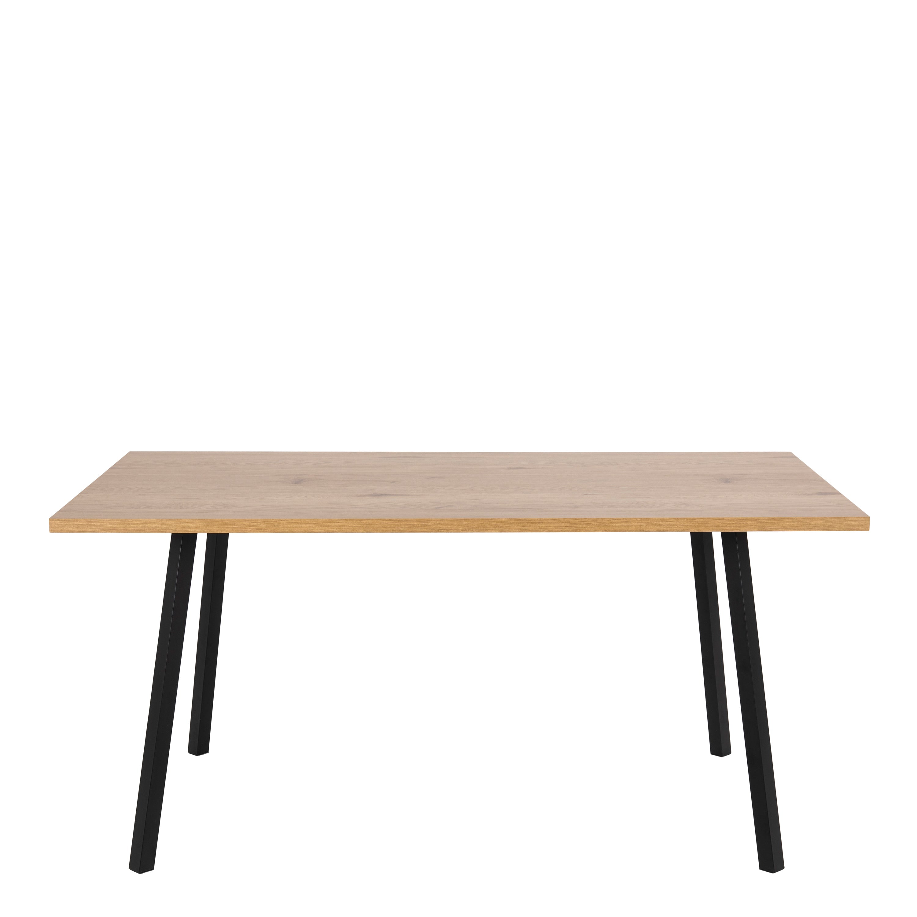 Cenny Dining Table in Oak & Black – FTG, view 2
