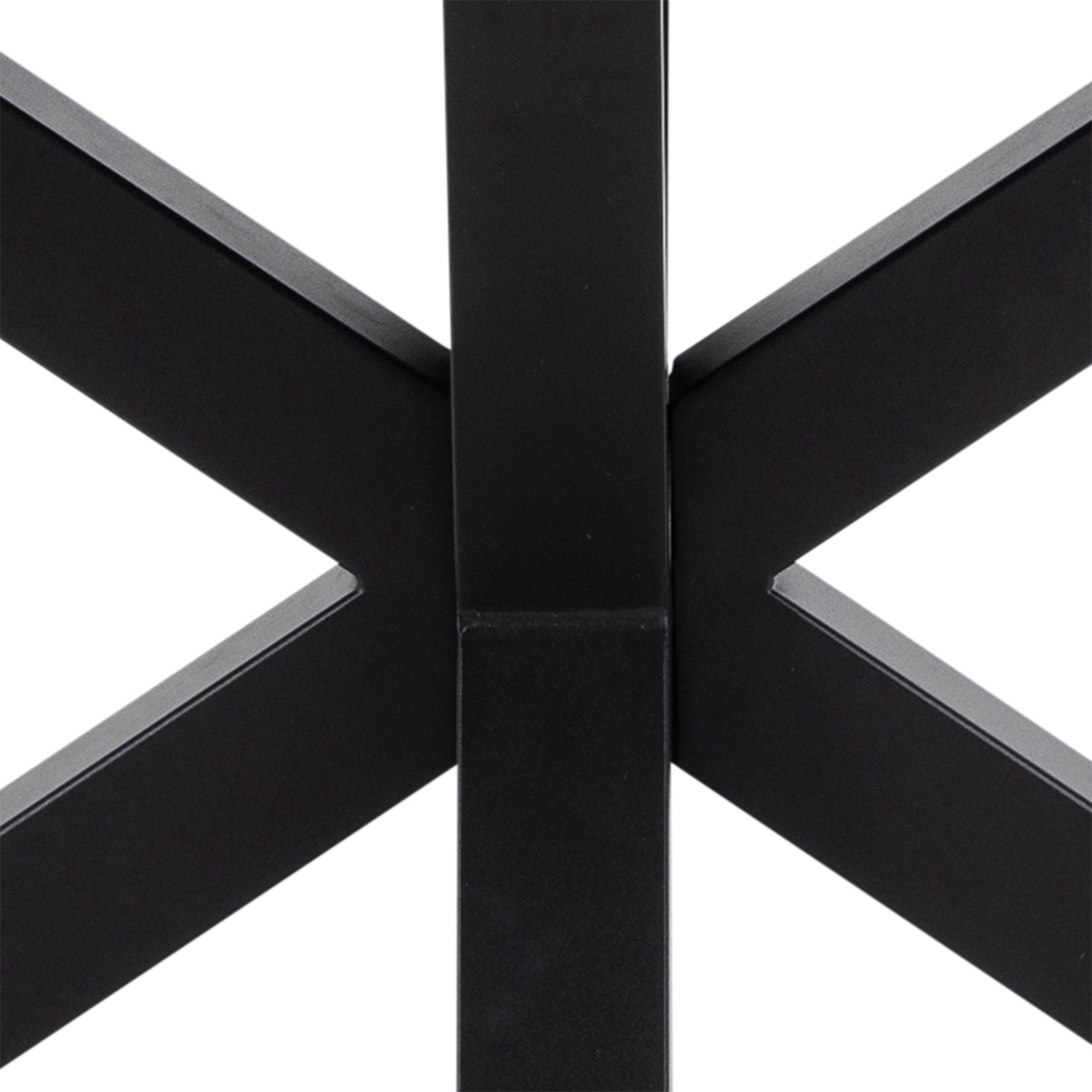 Heaven Dining Table with Ceramic Black Top 200cm – FTG, view 4
