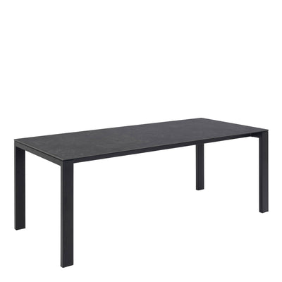 Brentford Matt Black Ceramic Dining Table – FTG