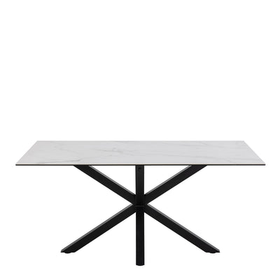 Heaven Dining Table in Ceramic White 160x75.5cm – FTG, view 2