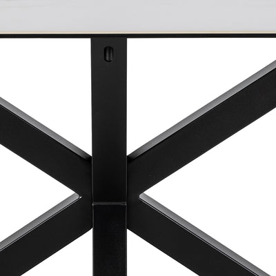 Heaven Dining Table in Ceramic White 160x75.5cm – FTG, view 6