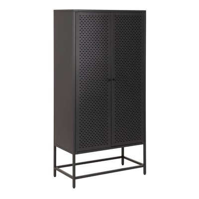 Newcastle 2 Door Cabinet in Matt Black – FTG