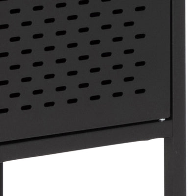 Newcastle 2 Door Cabinet in Matt Black – FTG, view 9
