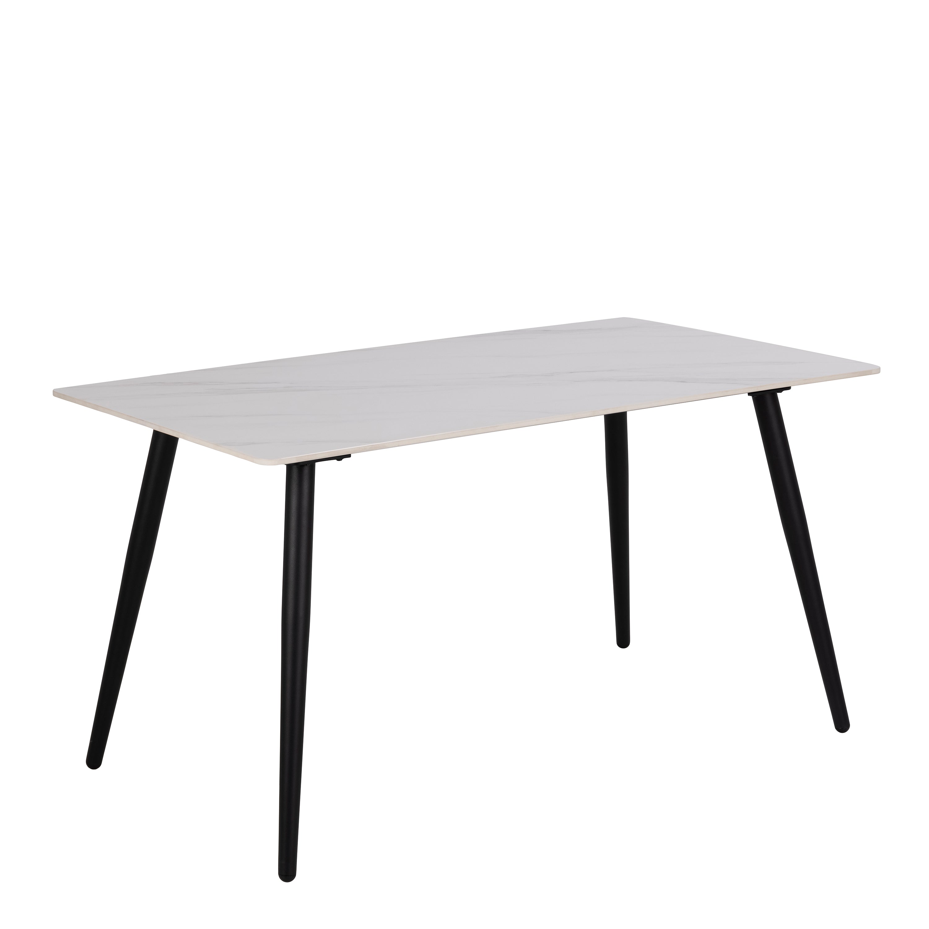 Wicklow Ceramic Dining Table in White – FTG