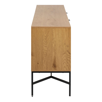 Jaipur Sideboard with  2 Doors and 1 Drawer in Wild Oak – FTG, view 3