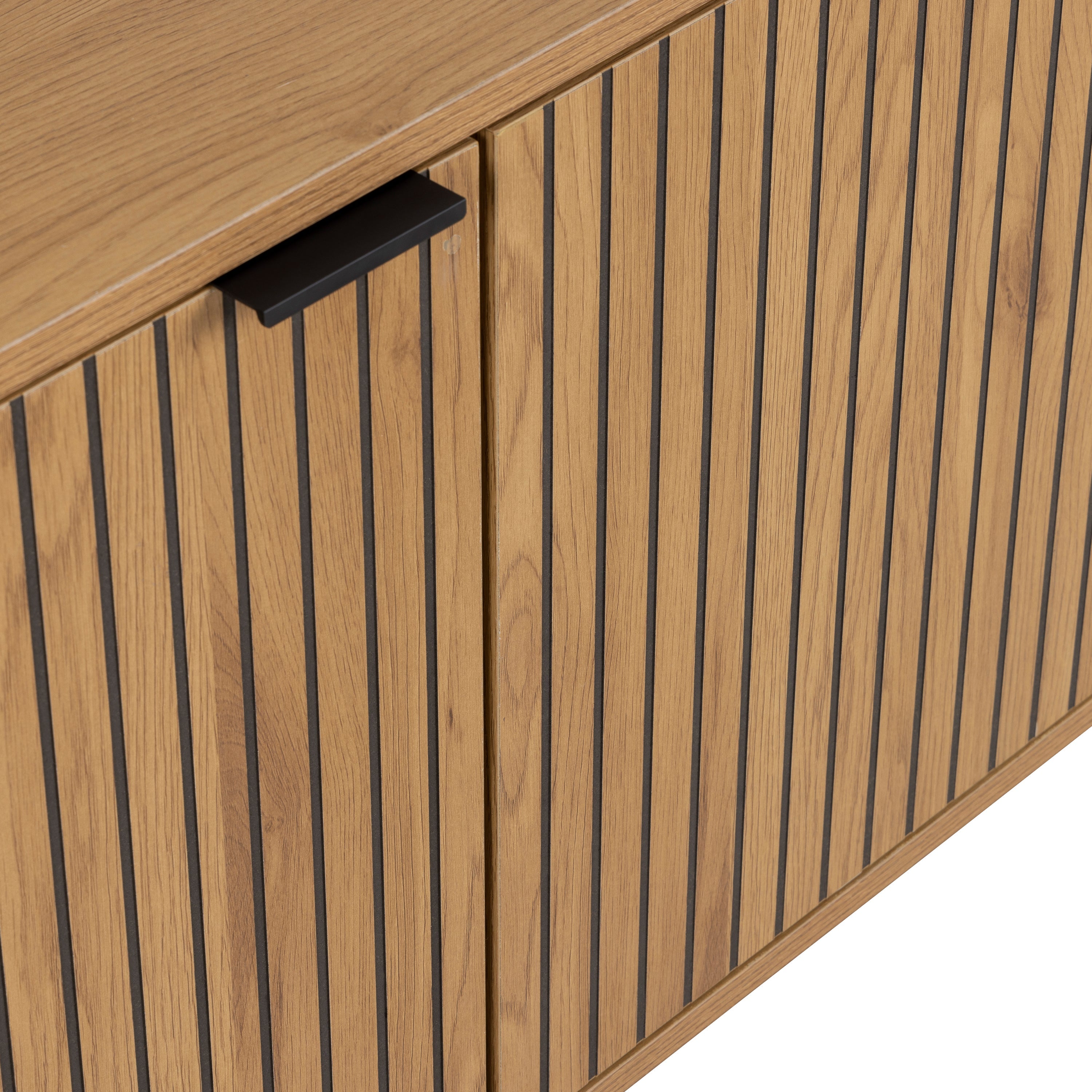 Jaipur Sideboard with  2 Doors and 1 Drawer in Wild Oak – FTG, view 8