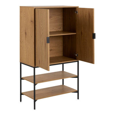 Jaipur Cabinet with 2 Doors in Wild Oak – FTG, view 4
