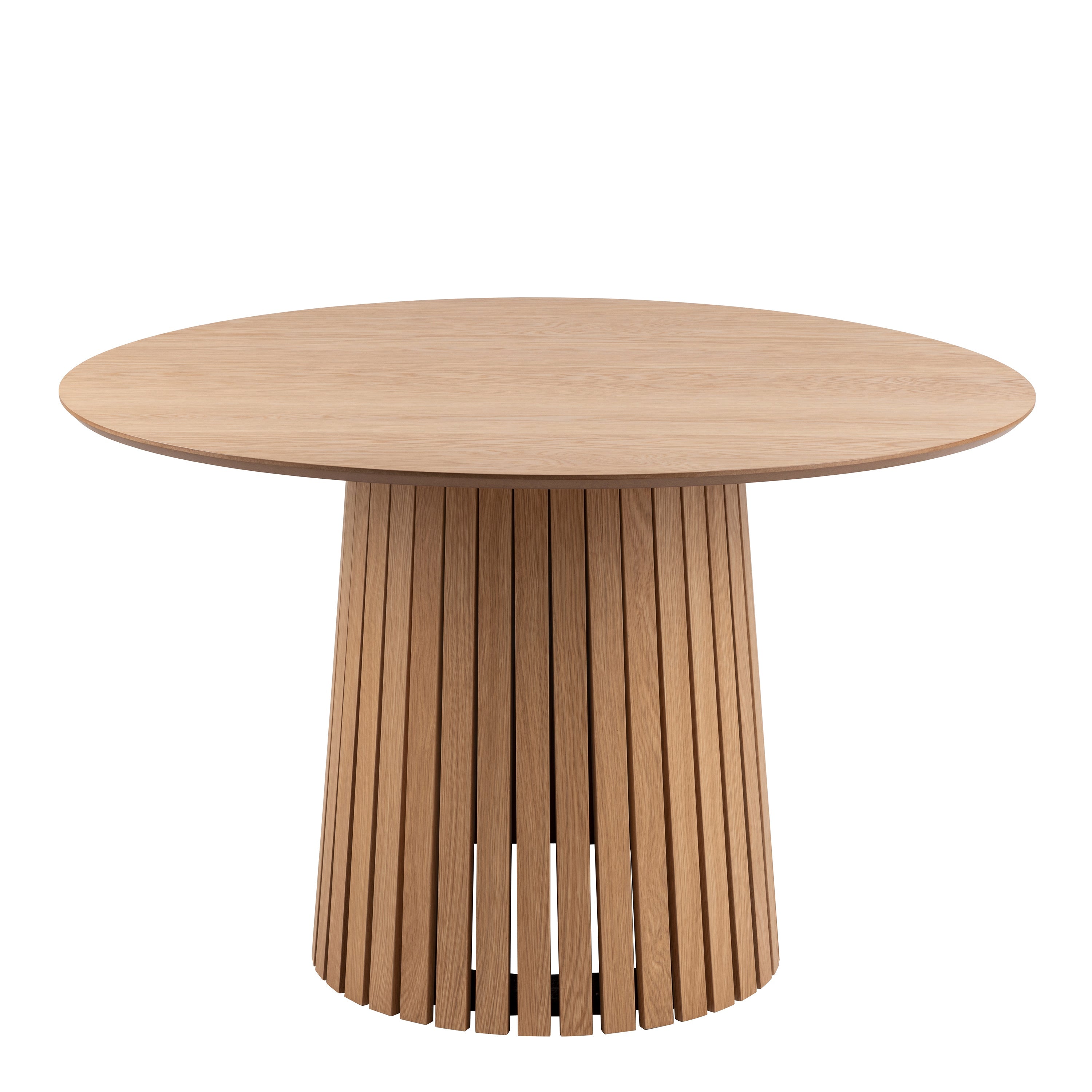 Christo Round Dining Table in Oak – FTG