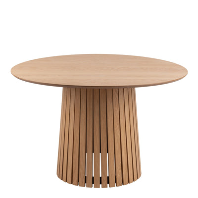 Christo Round Dining Table in Oak – FTG
