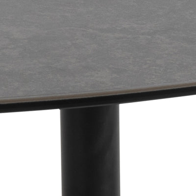 Barnsley Black Ceramic Coffee Table 84x77x34 cm – FTG, view 7