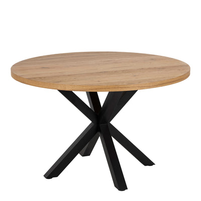 Heaven Dining Table in Oak with Black Legs – FTG