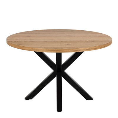 Heaven Dining Table in Oak with Black Legs – FTG, view 2