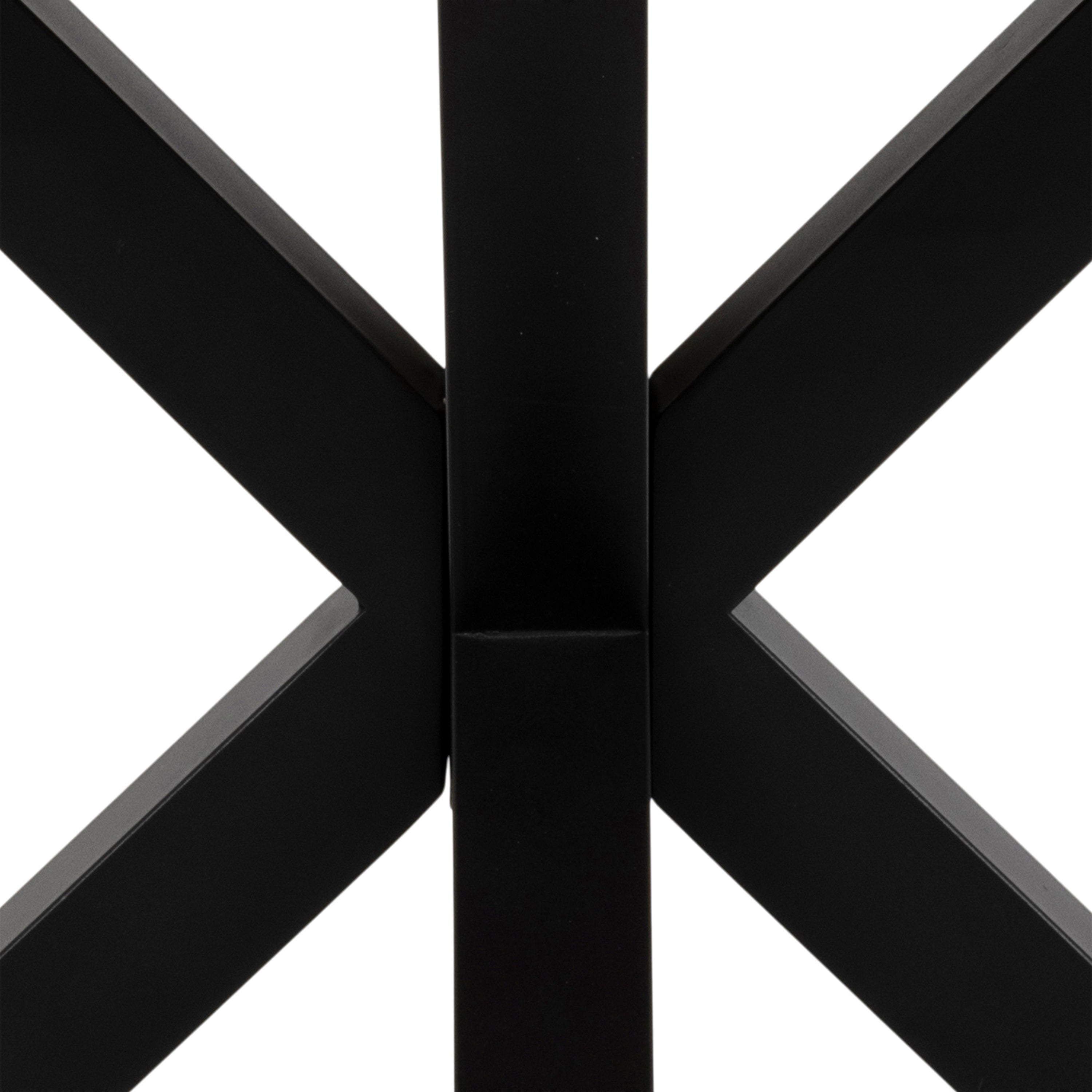 Heaven Dining Table in Oak with Black Legs – FTG, view 6