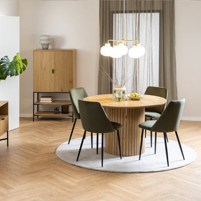 Yale Dining Table in Oak – FTG, view 6