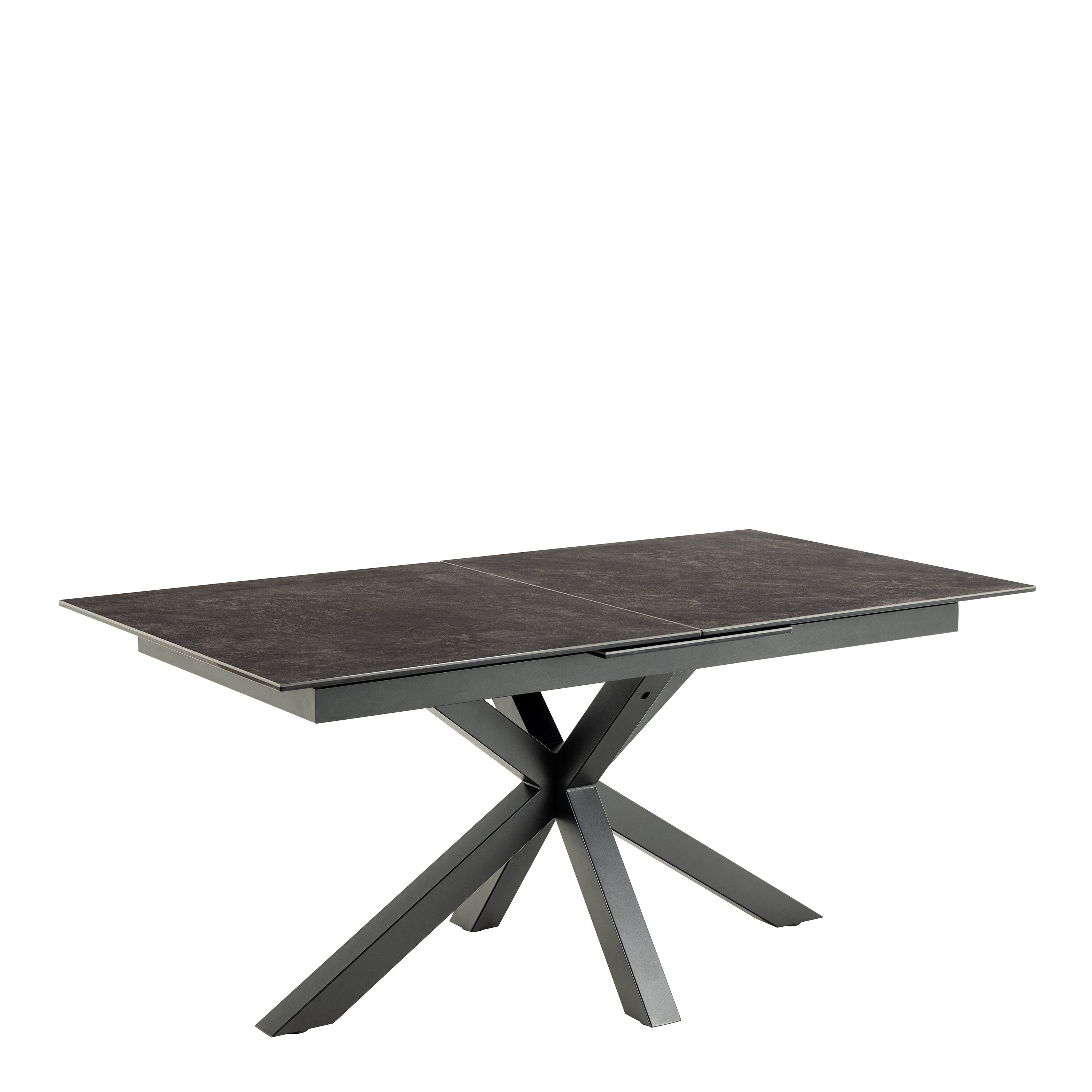 Heaven Extendable Dining Table with Ceramic Black Top 168cm – FTG