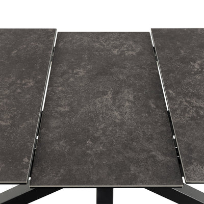 Heaven Extendable Dining Table with Ceramic Black Top 168cm – FTG, view 7