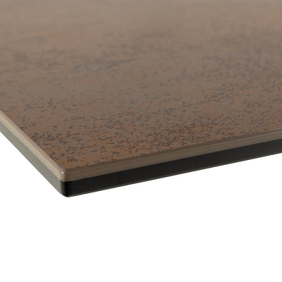 Heaven Dining Table with Ceramic Rusty Brown Top 200cm – FTG, view 7