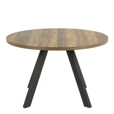 Zalida Round Dining Table in Oak – FTG, view 2