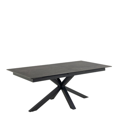 Heaven Extendable Dining Table with Ceramic Black Top 200cm – FTG