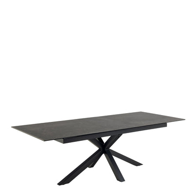 Heaven Extendable Dining Table with Ceramic Black Top 200cm – FTG, view 3