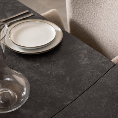 Blackburn Black Ceramic Dining Table – FTG, view 9
