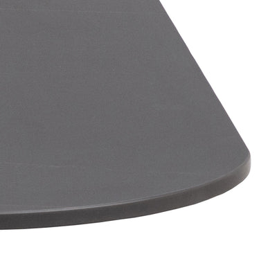 Malta Ceramic Square Dining Table Black – FTG, view 5