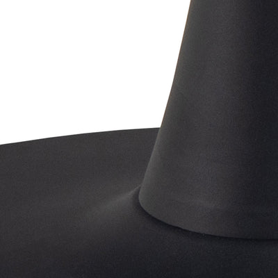 Malta Ceramic Square Dining Table Black – FTG, view 6