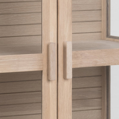 Linley Display Cabinet in White – FTG, view 9