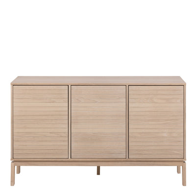 Linley 3 Door Sideboard in White Oak – FTG, view 2