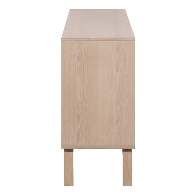 Linley 3 Door Sideboard in White Oak – FTG, view 3