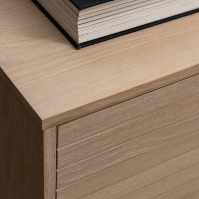 Linley 3 Door Sideboard in White Oak – FTG, view 7