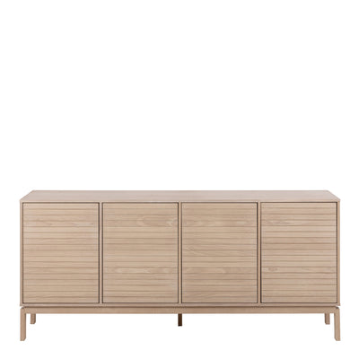 Linley 4 Door Sideboard in White Oak – FTG, view 2