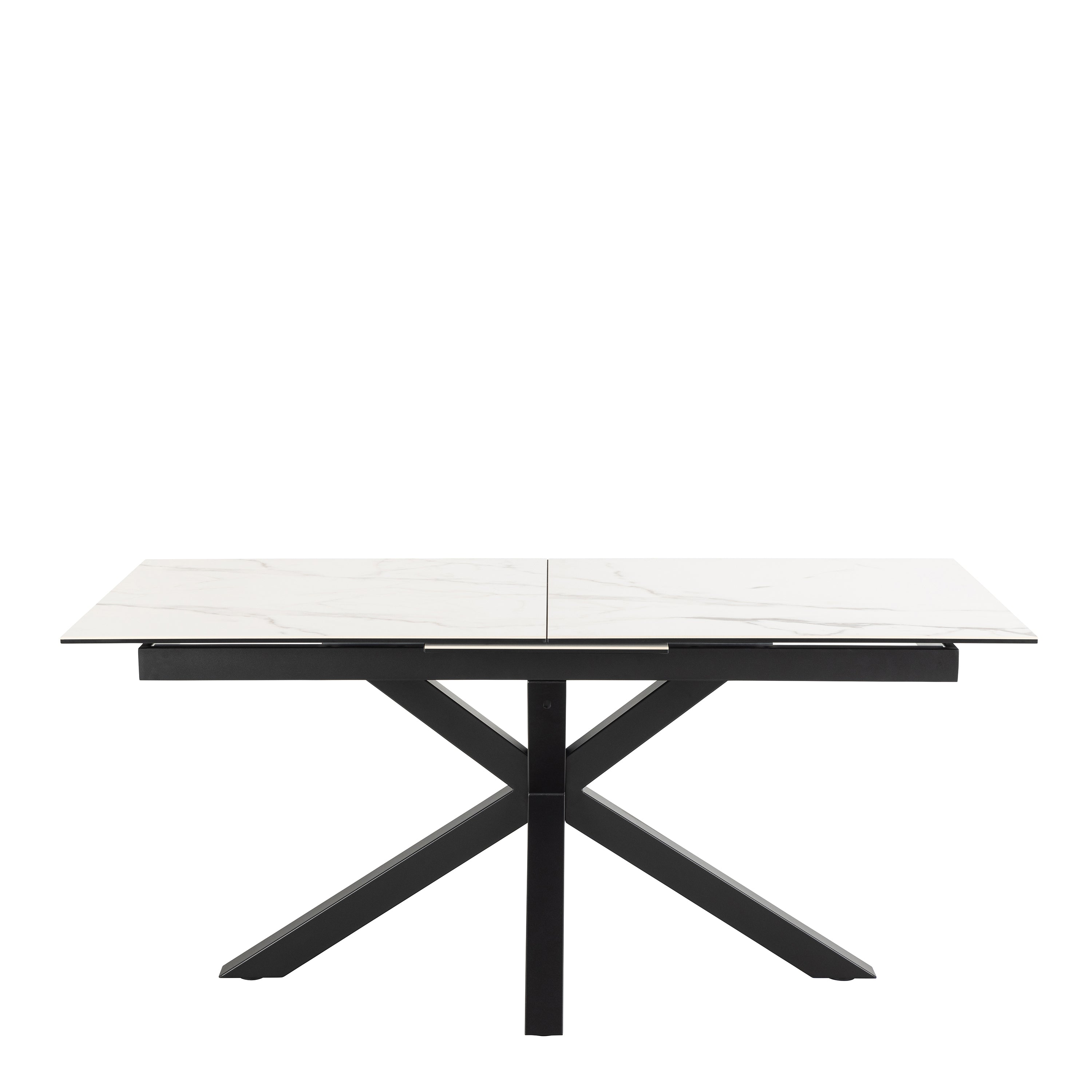 Heaven Extendable Dining Table with Ceramic White Top 168cm – FTG, view 2