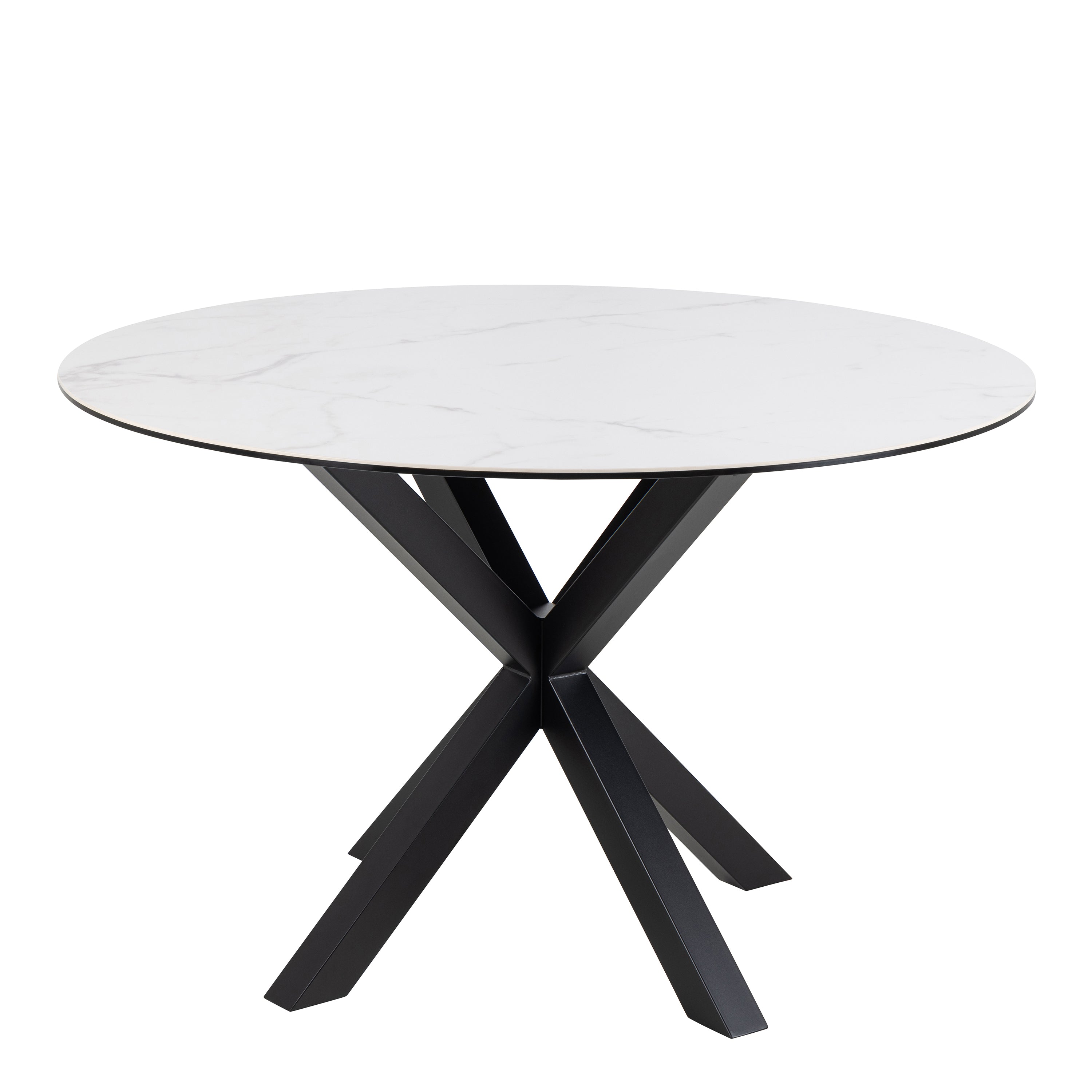 Heaven Round Dining Table with Ceramic White Top – FTG