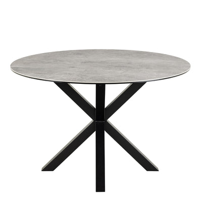 Heaven Round Dining Table with Ceramic Grey Top – FTG, view 2