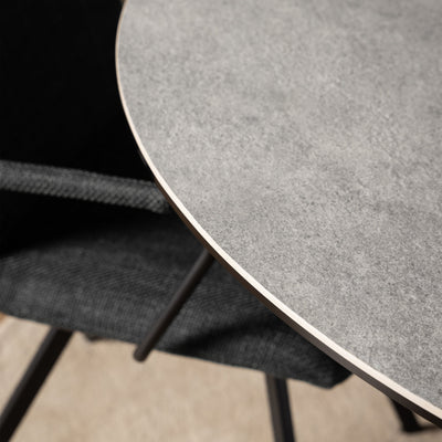 Heaven Round Dining Table with Ceramic Grey Top – FTG, view 5