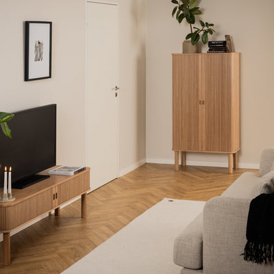 Langley Cabinet in Oak – FTG, view 5