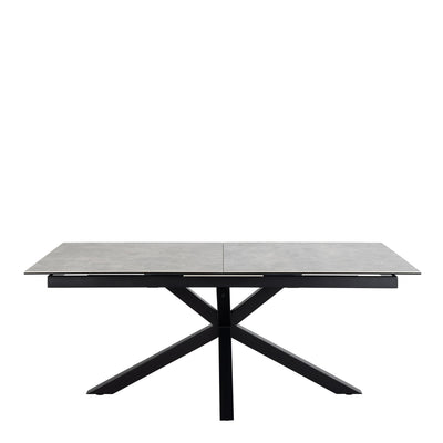 Heaven Extendable Dining Table with Ceramic Grey Top 200cm – FTG, view 2
